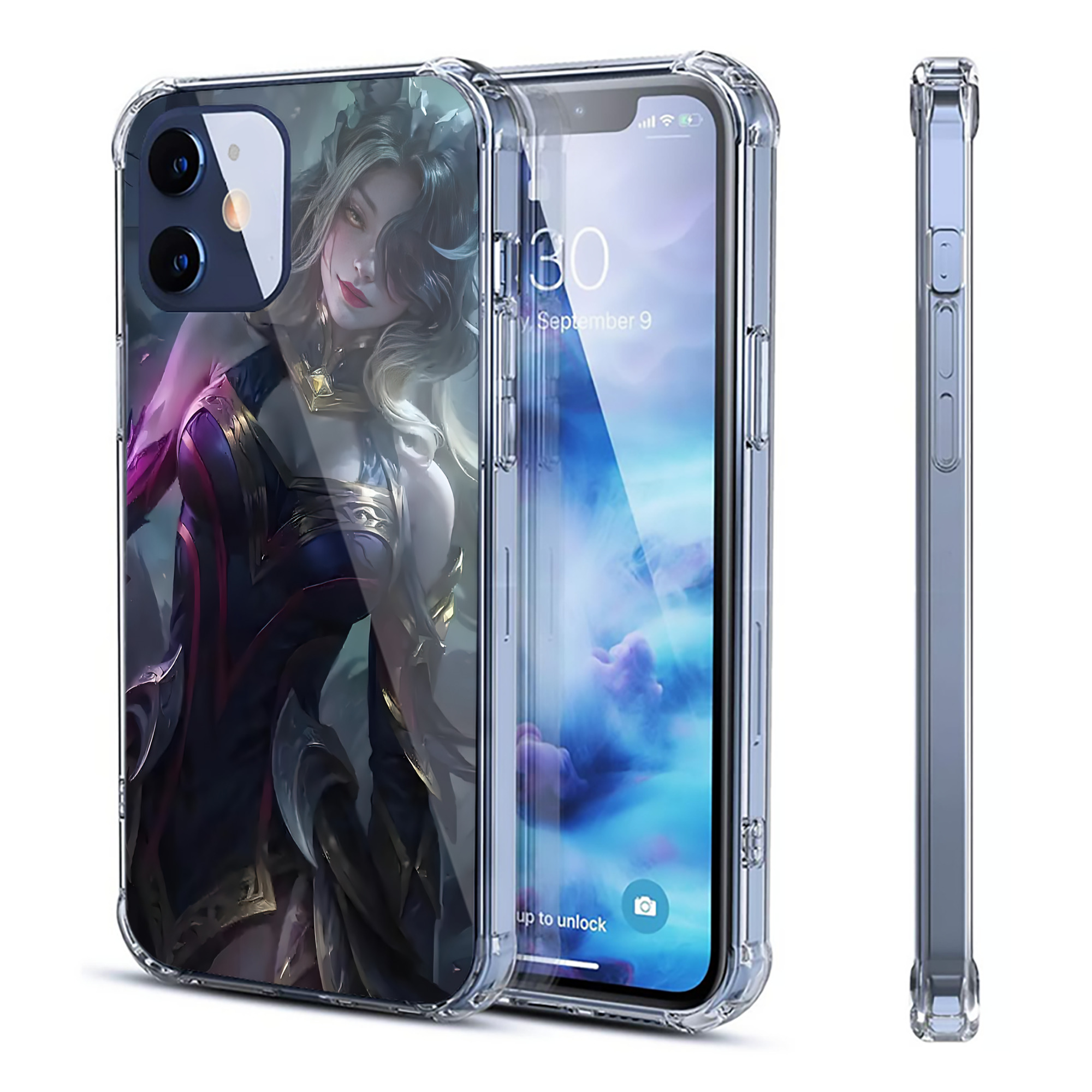（画像用） リーグ・オブ・レジェンド League of Legends LOL 【iPhone 12シリーズ対応】透明スマホケース（クリアソフトケース）